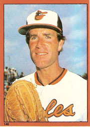 1982 Topps Baseball Stickers     148     Mike Flanagan